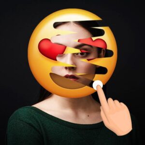 remove emoji with photoshop