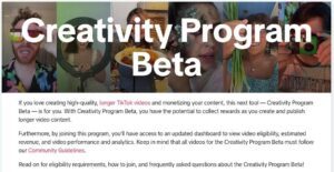 tiktok beta program